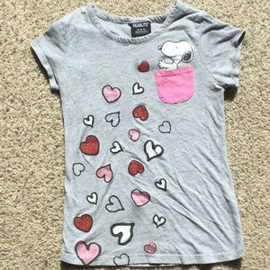 Gray Snoopy Shirt